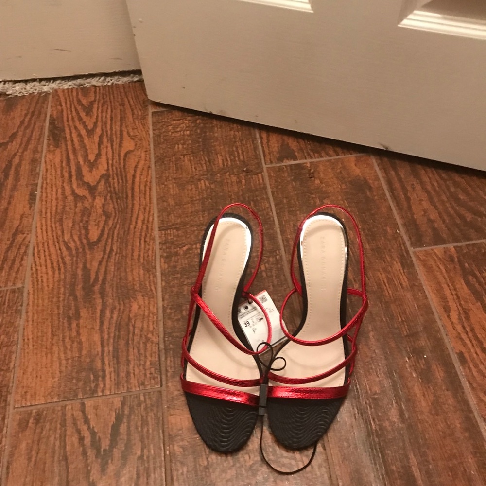ZARA Python Sandals - Picture 2 of 3